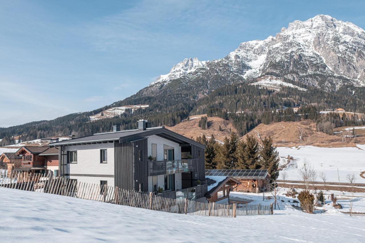 Apart Herzog - Design Apartments Leogang direkt an der Steinbergbahn und -piste Exterior foto