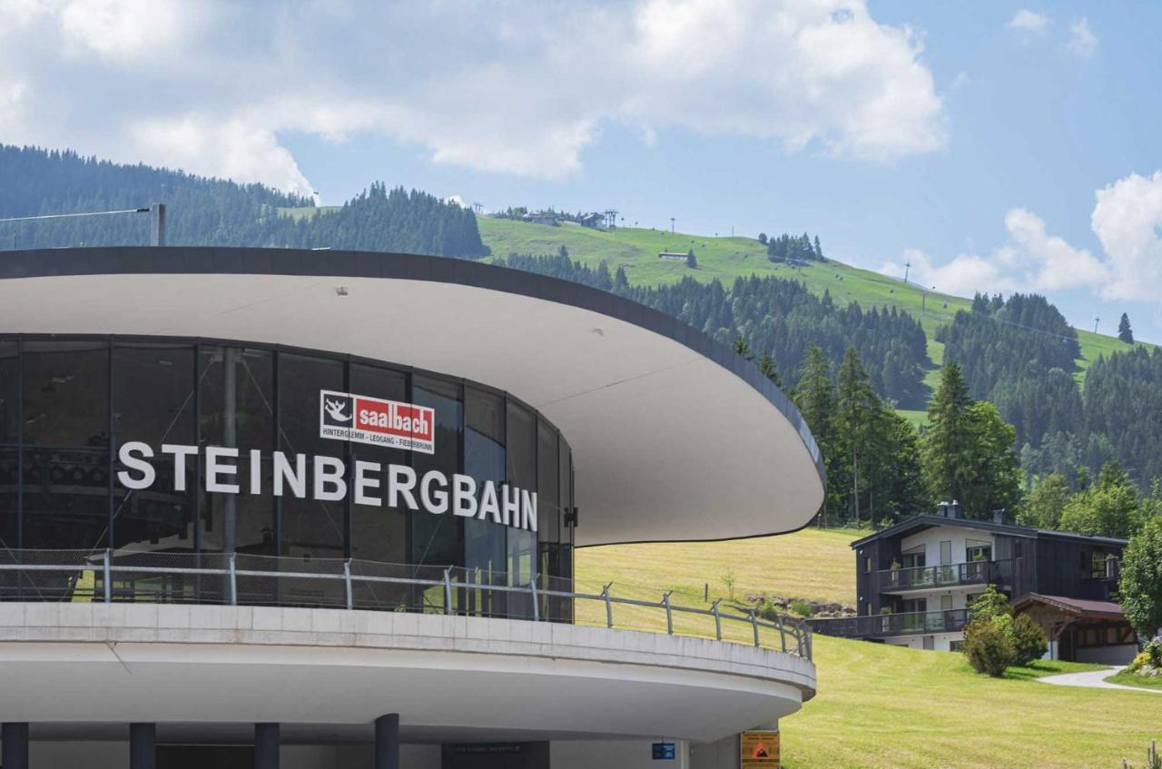 Apart Herzog - Design Apartments Leogang direkt an der Steinbergbahn und -piste Exterior foto